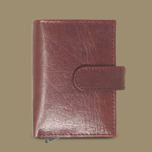 Zeyom Genuine Leather Card Wallet For Men